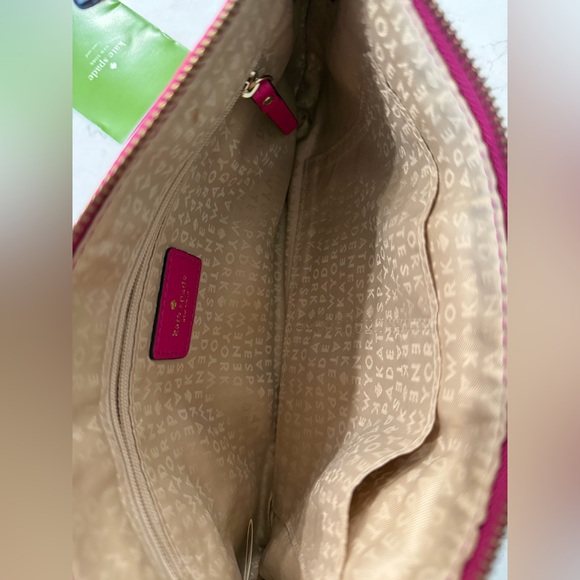 GUC Kate Spade Fuchsia Leather Wristlet - Picture 5 of 5